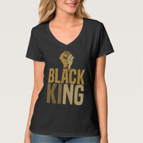 Black King African American Black History Month_1 T_Shirt