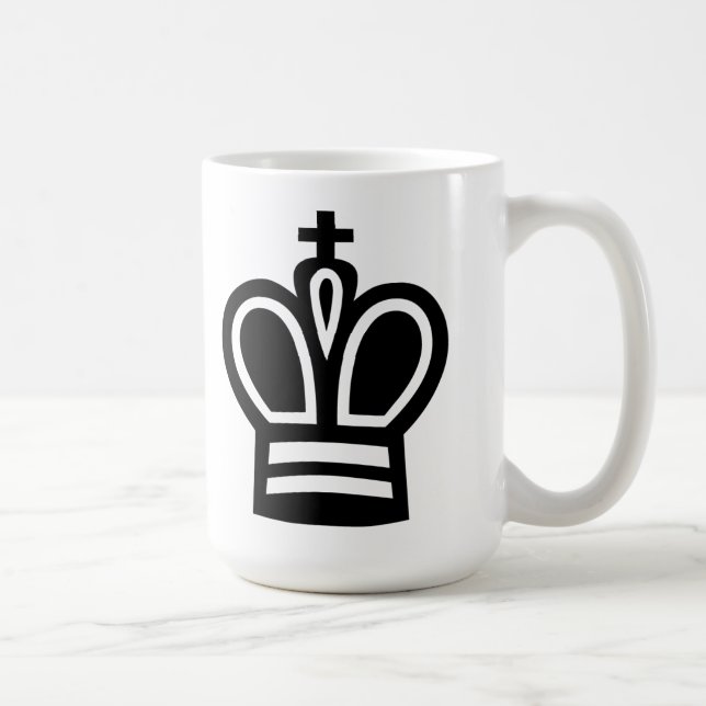 Black King Coffee Mug (Right)