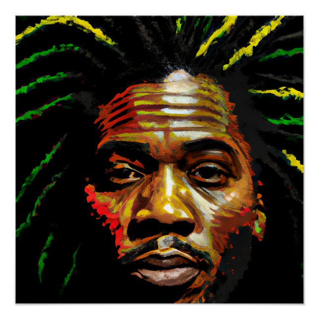 Black King Melanin Man Bruh Men Son Boy Prince Poster (Front)