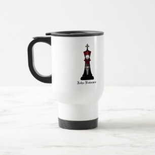 Black King / Personalized name Travel Mug