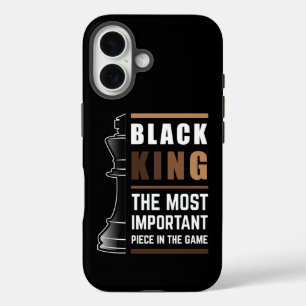 Black King The Most Important Piece In The Game 1 iPhone 16 Case