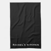 Luxury Kitchen Towels - Pink Rose & Chains Towel