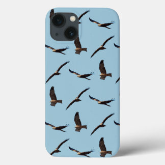Black Kite Frenzy iPad Case (Choose Colour)