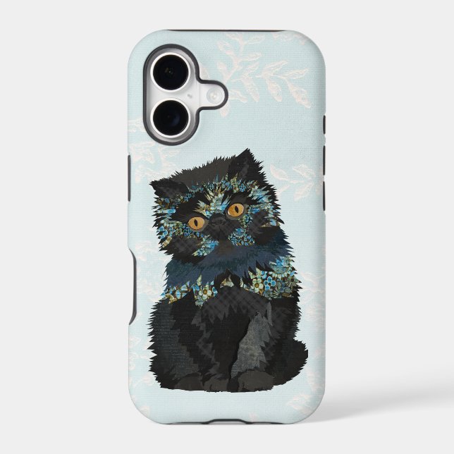 BLACK KITTEN Case-Mate iPhone CASE (Back)