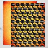 Black kittens pattern (Front/Back)