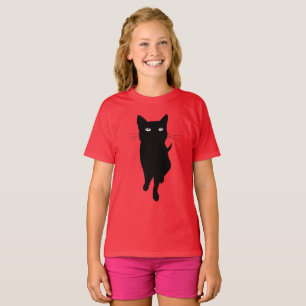 Black kitty gothic cat T-Shirt