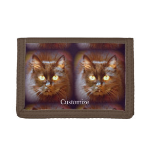 Black kittycats Thunder_Cove Tri-fold Wallet