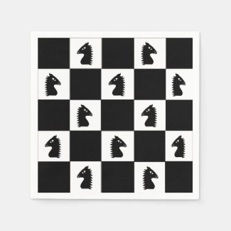 Black Knight Chess Game 