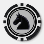 Black Knight Chess Piece Poker Chips at Zazzle
