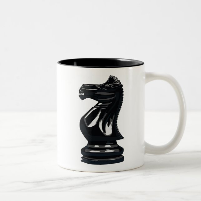 Black Knight Two-Tone Coffee Mug (Right)