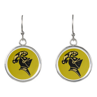 BLACK KNIGHTS EARRINGS