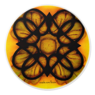 Black Knob Ceramic Pull