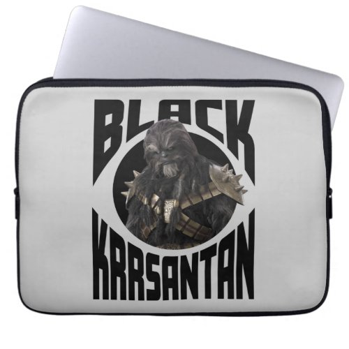 Black Krrsantan Laptop Sleeve