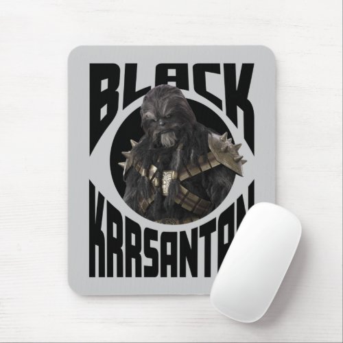 Black Krrsantan Mouse Pad