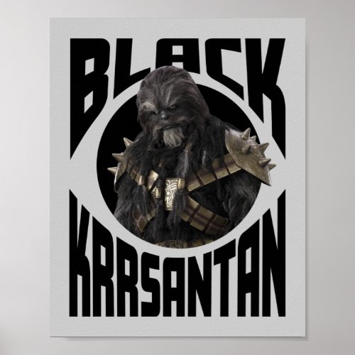 Black Krrsantan Poster