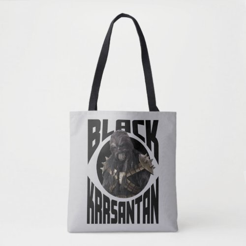 Black Krrsantan Tote Bag