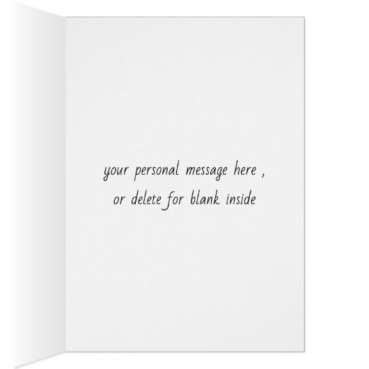 Black Lab All Occasion Card - Dog Cake Birthday (Inside (Right))