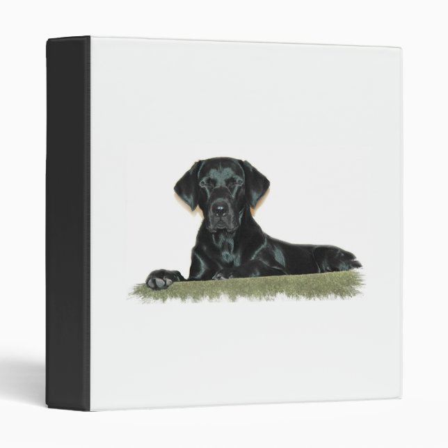 Black Lab Binder (Front/Spine)