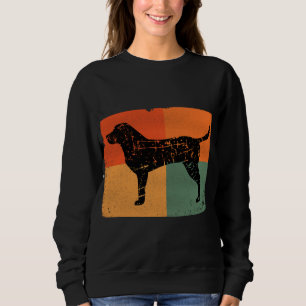 Black Lab Color Blocks Grunge Distressed Vintage S Sweatshirt