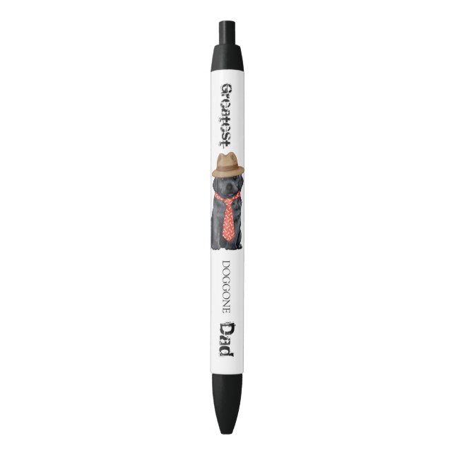 Black Lab Dad Pen (Front Vertical)