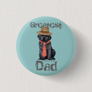 Black Lab Dad Pinback Button