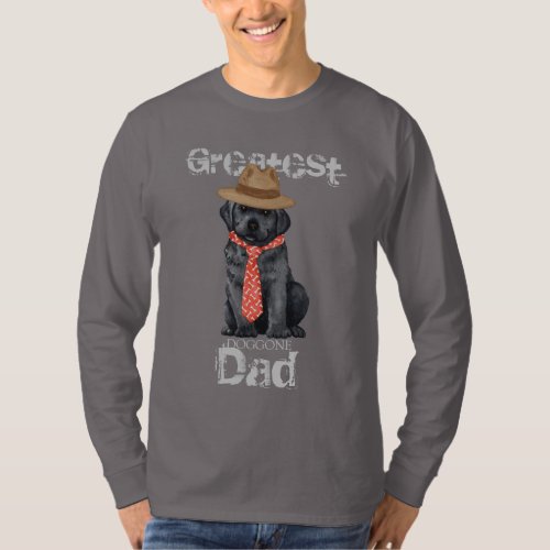 Black Lab Dad T_Shirt