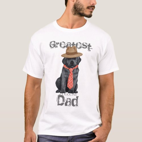 Black Lab Dad T_Shirt