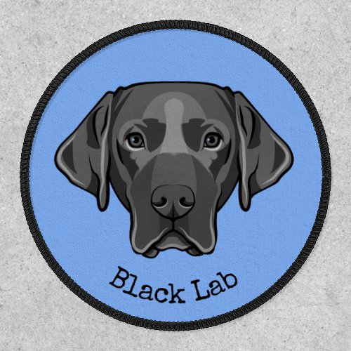 Black Lab Design Patch