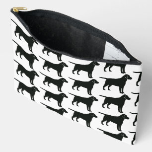 Black Lab Dog Accessory Pouch