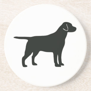 Black Lab Dog Coaster