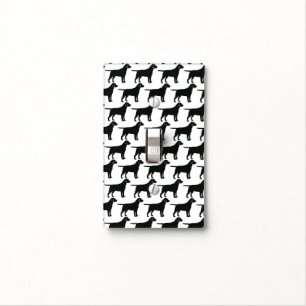 Black Lab Dog Light Switch Cover