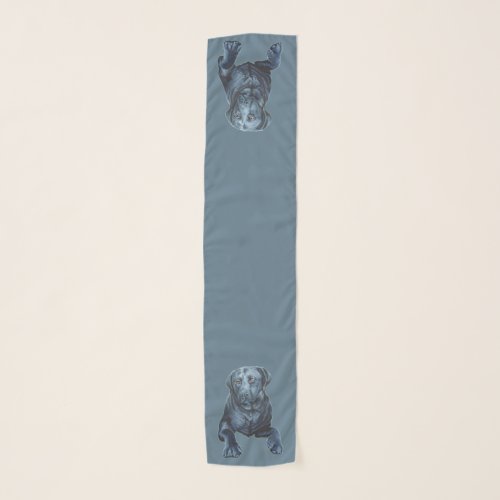 Black Lab Dog Scarf Stylish Retriever Dog Scarves