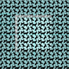 Black Lab Dog Silhouette Pattern 