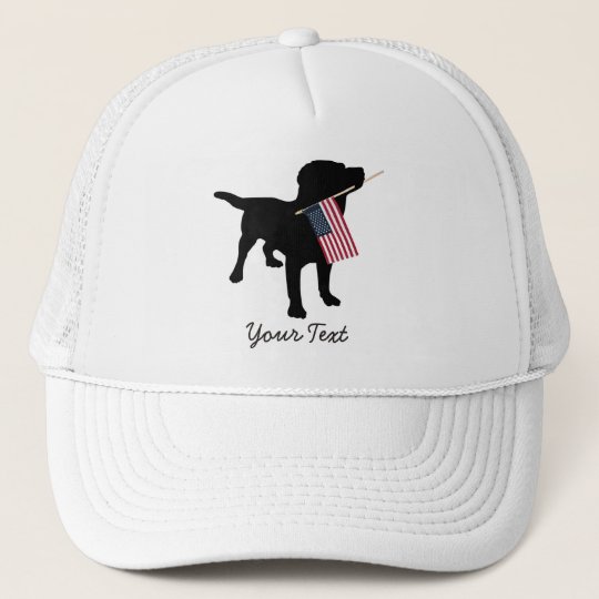 Patriotic Labrador Retriever USA Flag Baseball Hat Adjustable Jeans Cap Dad Hat