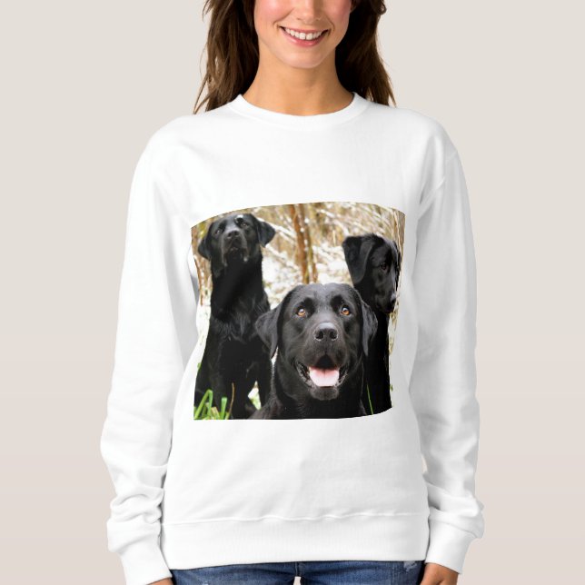 black lab group sweatshirt (Front)