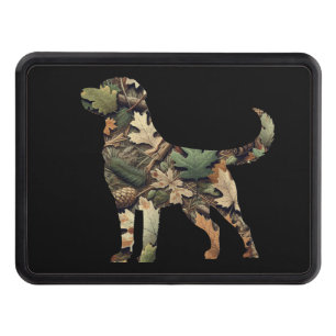 Black Lab Hitch Cover, Camo Hitch Cover