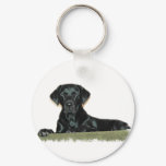 Black Lab Keychain