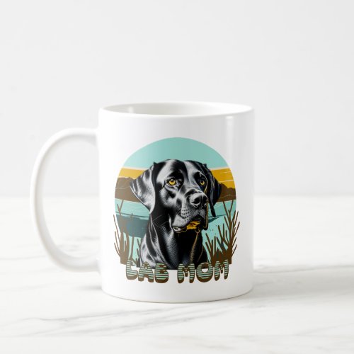 Black Lab  Lab Mom Dog Personalized Coffee Mug