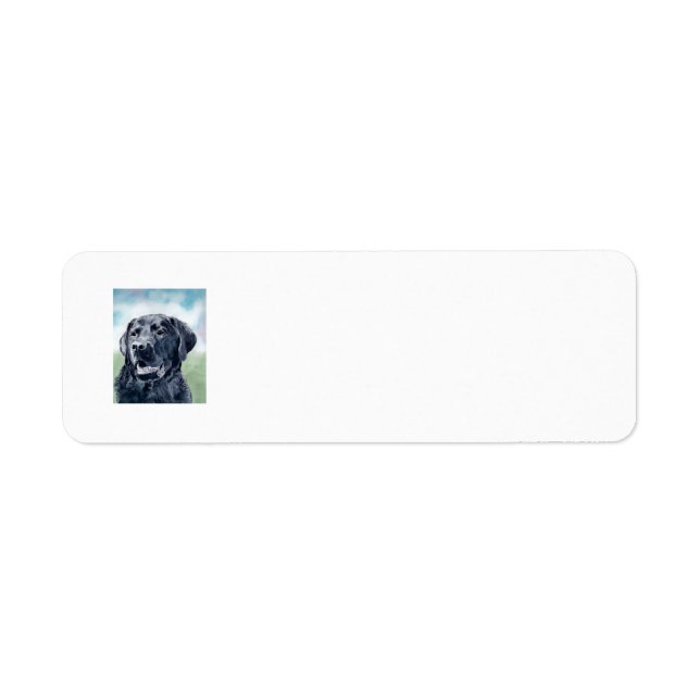 Black Lab Label (Front)