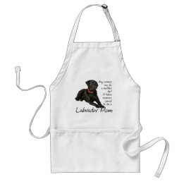 Black Lab Mom Apron