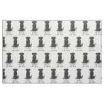 Black Lab Mom (Labrador Retriever Mom) Cute Dog Fabric
