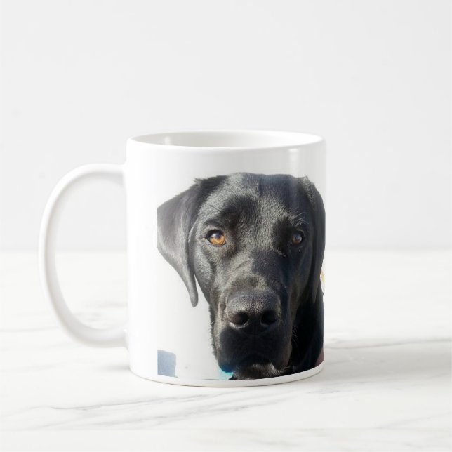 Black Lab Mug (Left)