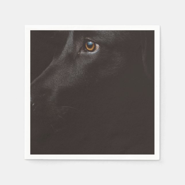 black lab napkins (Front)