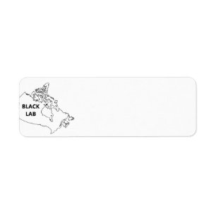 black lab origin label
