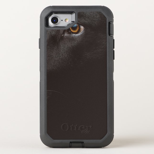 black lab otterbox iPhone case (Back)