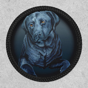 Black Lab Patch Labrador Retriever Patches
