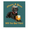Black Lab  Shares A Beer