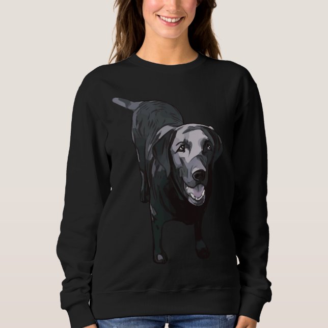 Black Lab       Sweatshirt (Front)
