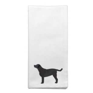 Black Lab Templates Ready to Customize Napkin