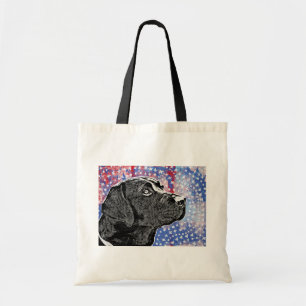 Black Lab Tote Bag Labrador Retriever Dog